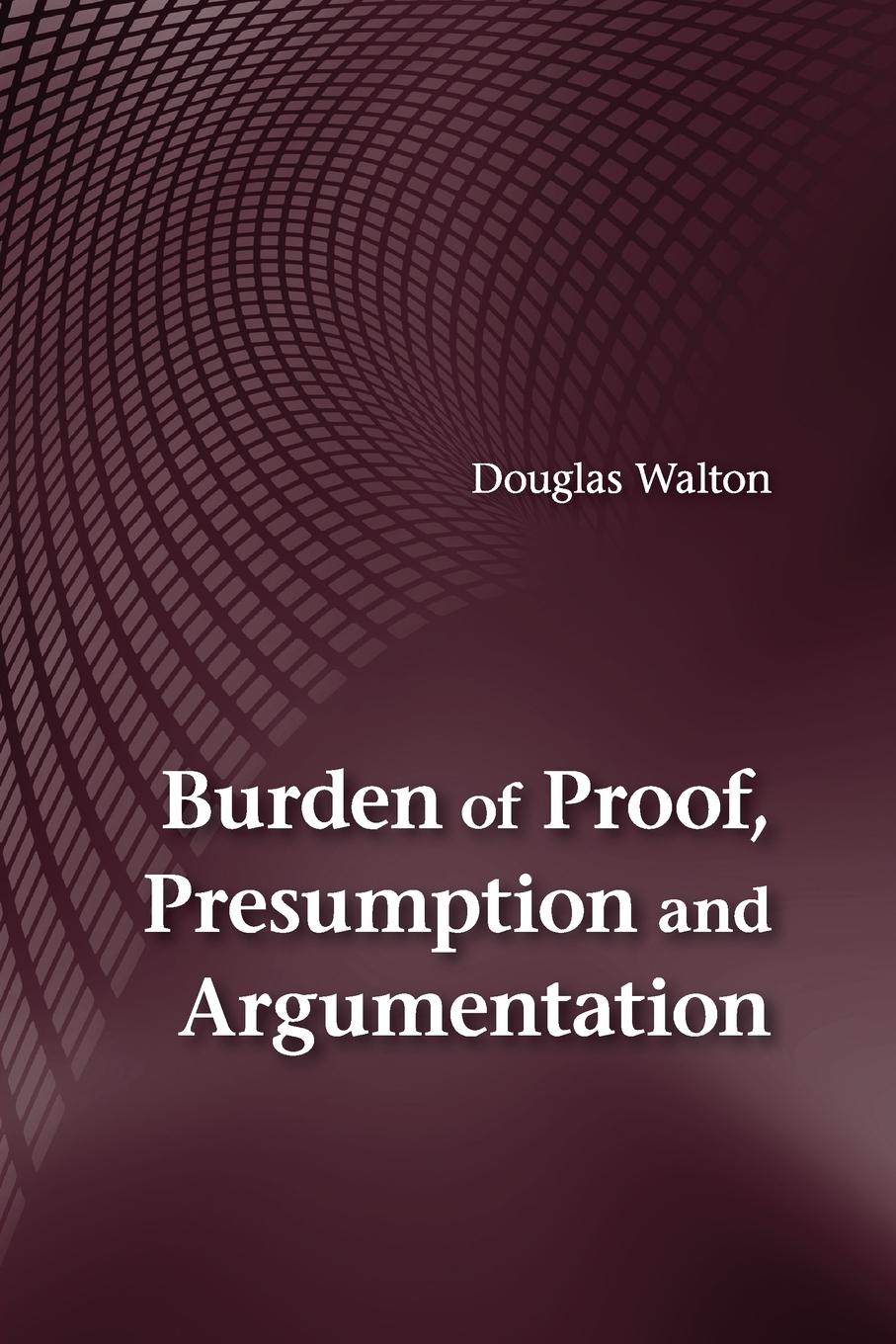 Cover: 9781107678828 | Burden of Proof, Presumption and Argumentation | Douglas Walton | Buch