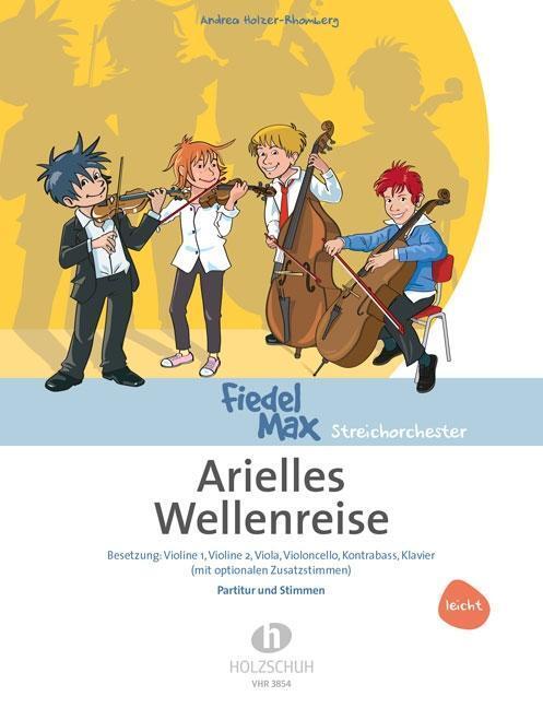 Cover: 9783864340314 | Arielles Wellenreise | Andrea Holzer-Rhomberg | Fiedel-Max | Buch