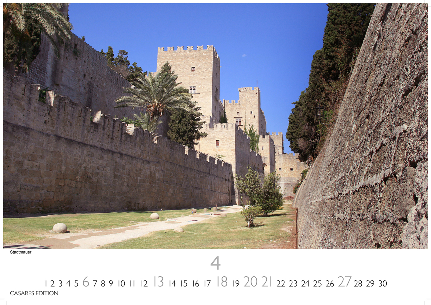 Bild: 9781835240809 | Rhodos 2025 L 35x50cm | Kalender | 14 S. | Deutsch | 2025