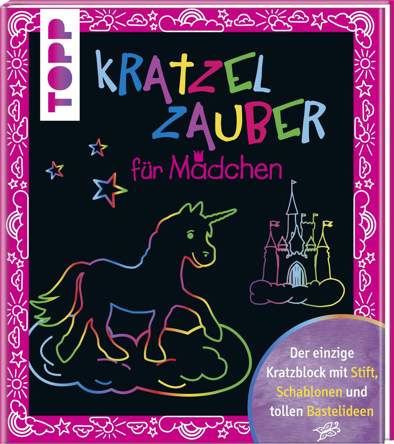 Cover: 9783772476334 | Kratzelzauber für Mädchen | frechverlag | Buch | Spiralbindung | 2016