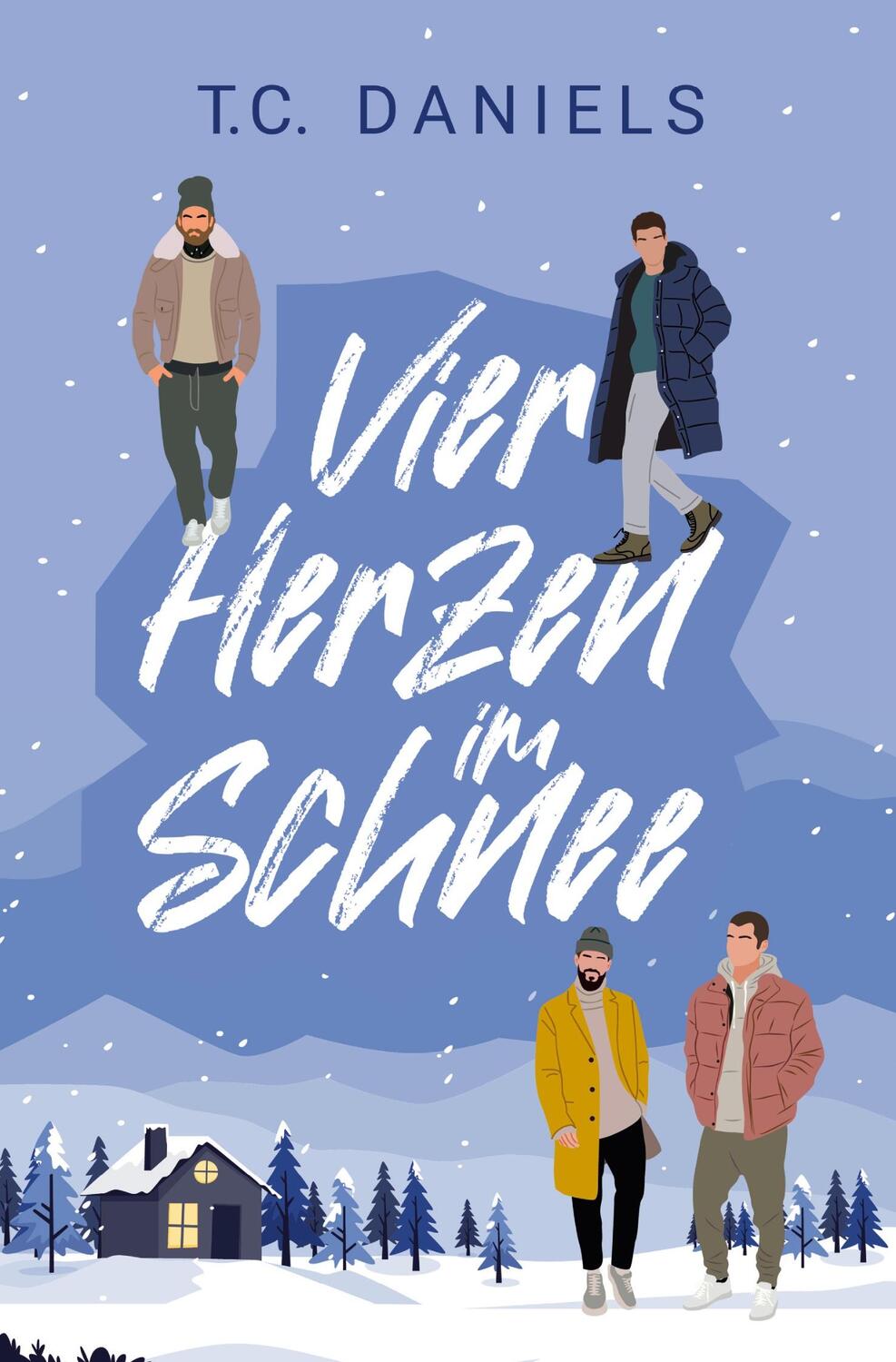 Cover: 9783759266880 | Vier Herzen im Schnee | T. C. Daniels | Taschenbuch | Paperback | 2024