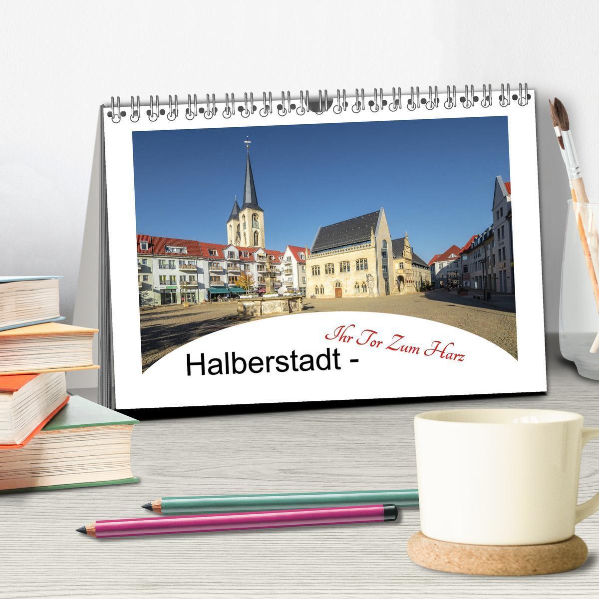 Bild: 9783435255184 | Halberstadt - Ihr Tor zum Harz (Tischkalender 2025 DIN A5 quer),...