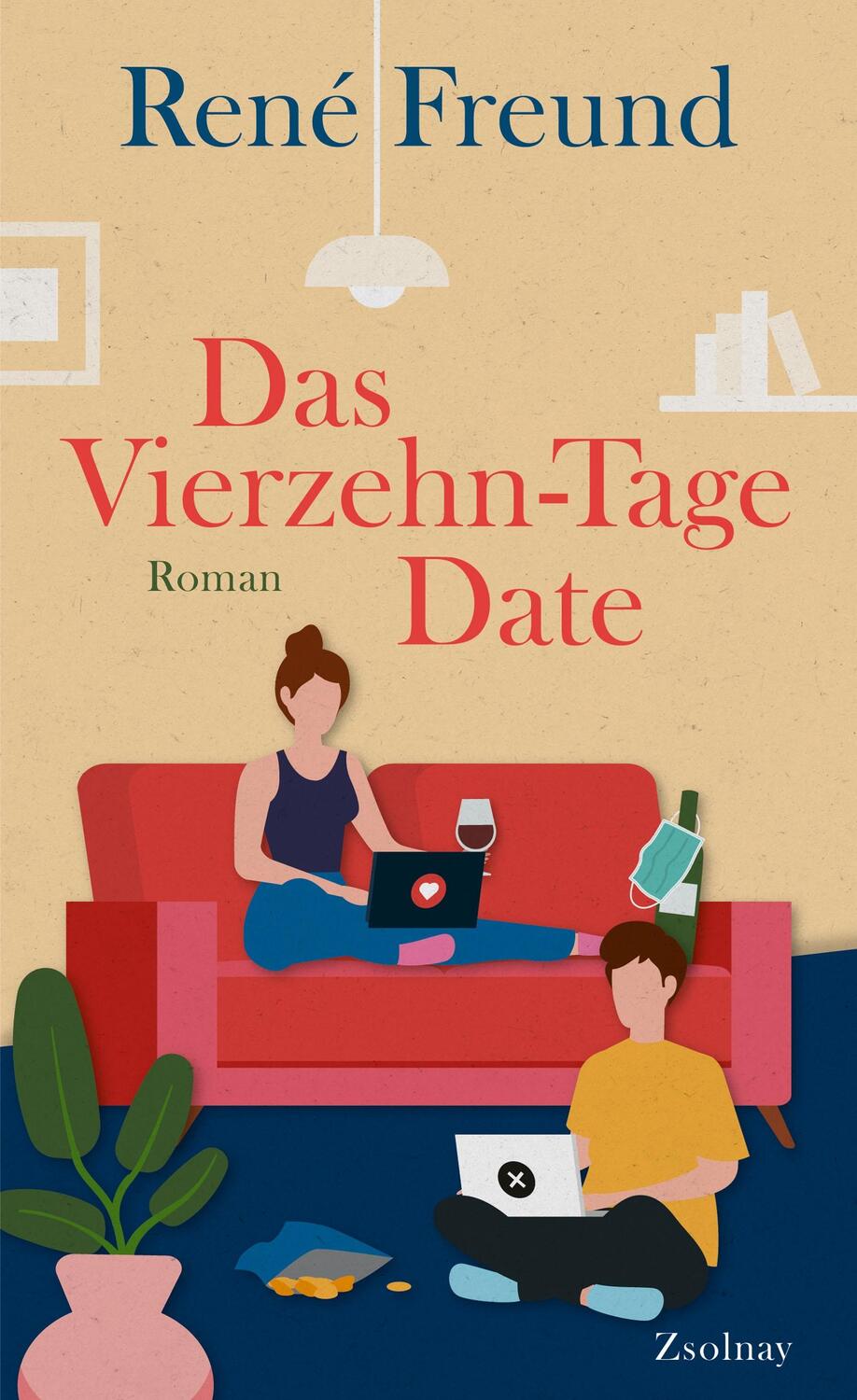 Cover: 9783552072343 | Das Vierzehn-Tage-Date | Roman | René Freund | Buch | Deutsch | 2021