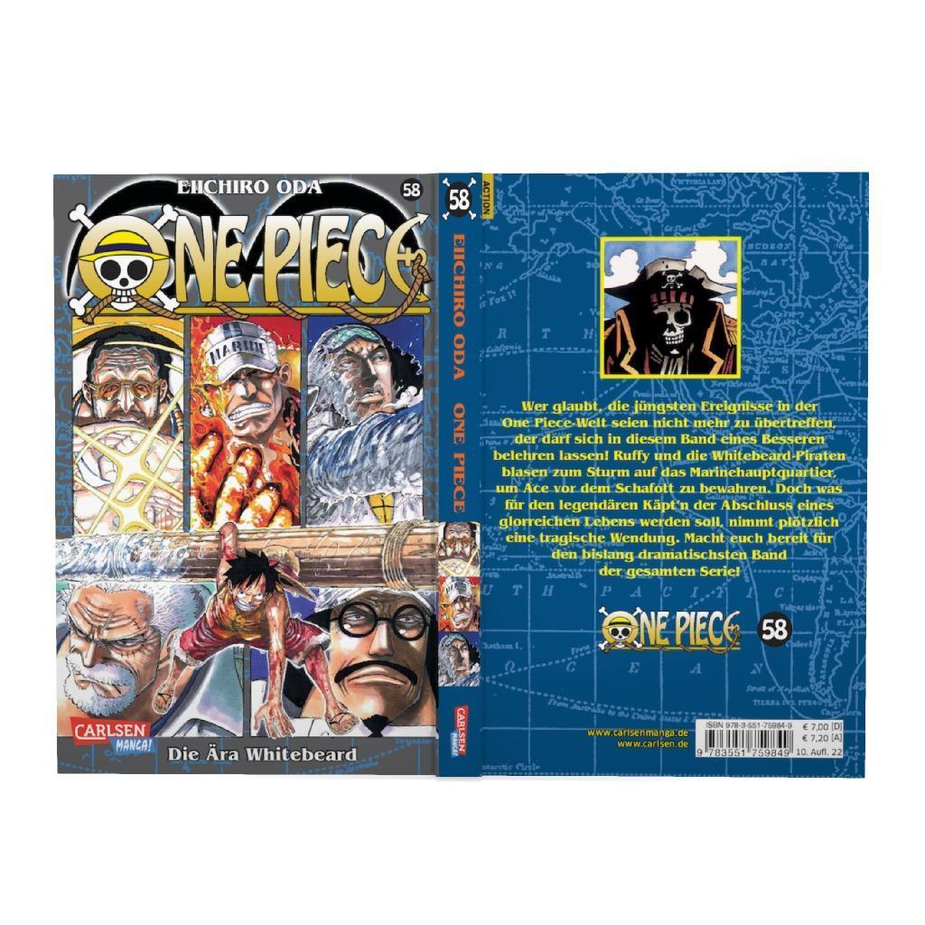 Bild: 9783551759849 | One Piece 58. Die Ära Whitebeard | Eiichiro Oda | Taschenbuch | 208 S.