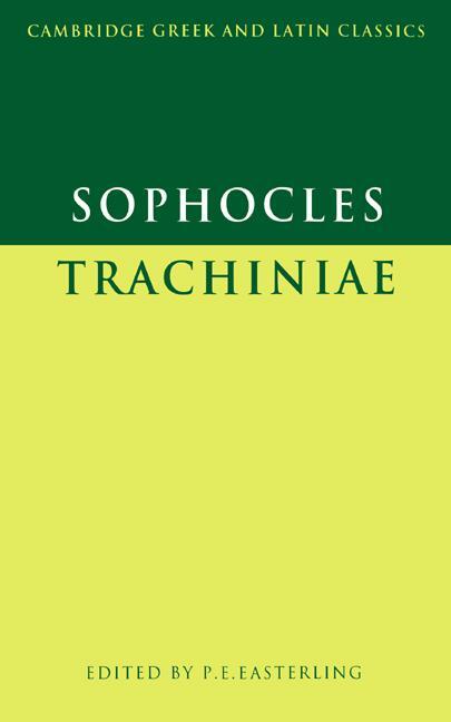 Cover: 9780521287760 | Sophocles | Trachiniae | Sophocles | Taschenbuch | Paperback | 2004