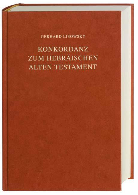 Cover: 9783438052315 | Konkordanz zum Hebräischen Alten Testament | Buch | Deutsch | 2010