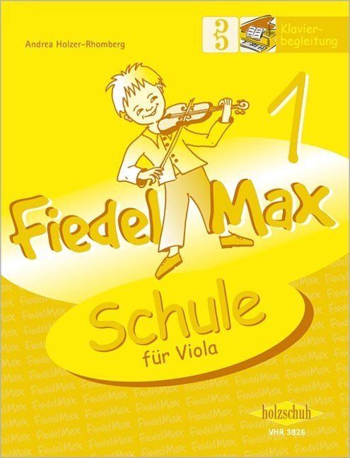 Cover: 4031659038263 | Fiedel-Max für Viola - Schule, Klavierbegleitung. Bd.1 | Fiedel-Max