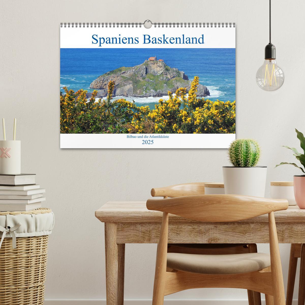 Bild: 9783435374663 | Spaniens Baskenland (Wandkalender 2025 DIN A3 quer), CALVENDO...