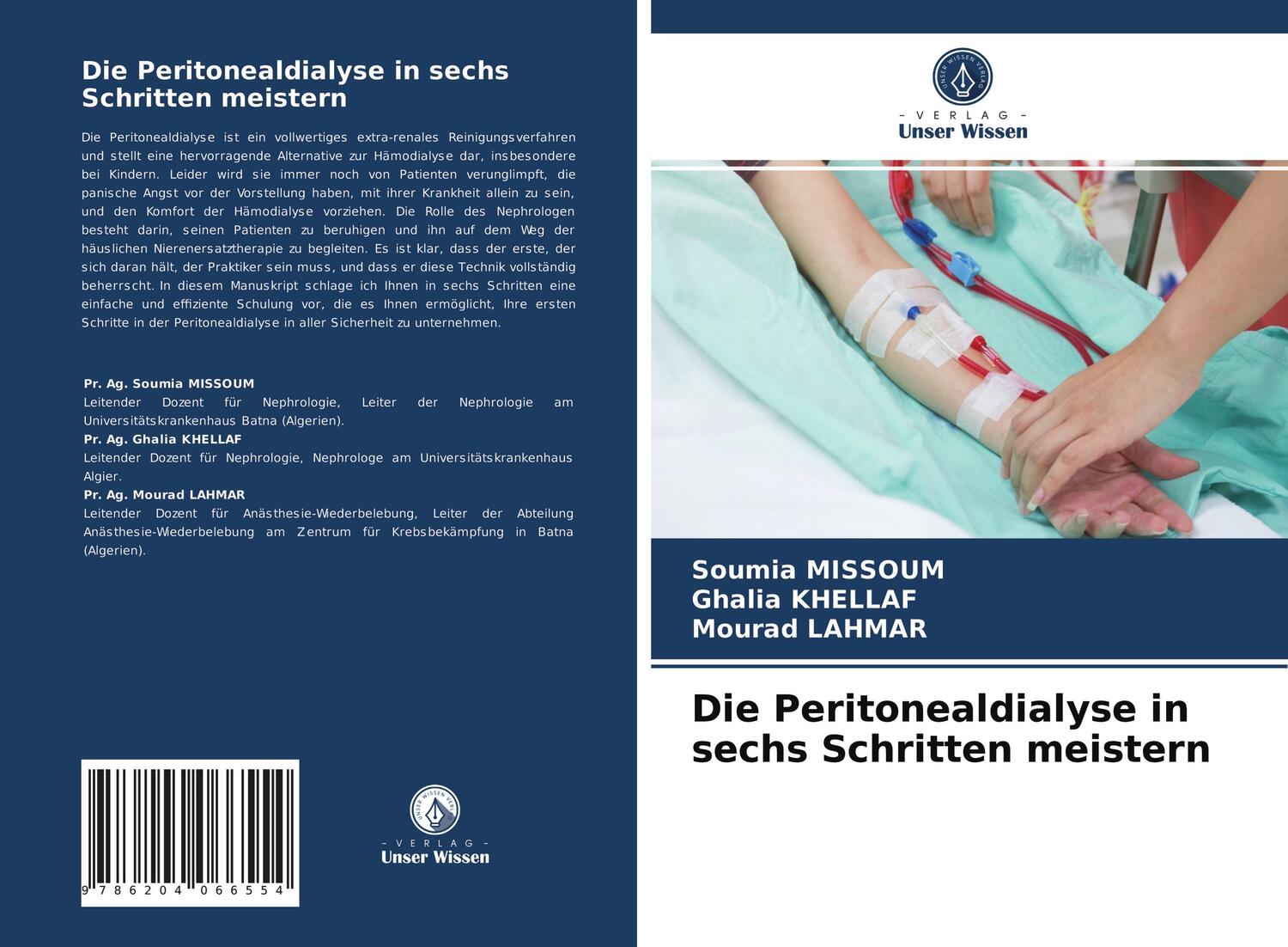 Cover: 9786204066554 | Die Peritonealdialyse in sechs Schritten meistern | Missoum (u. a.)