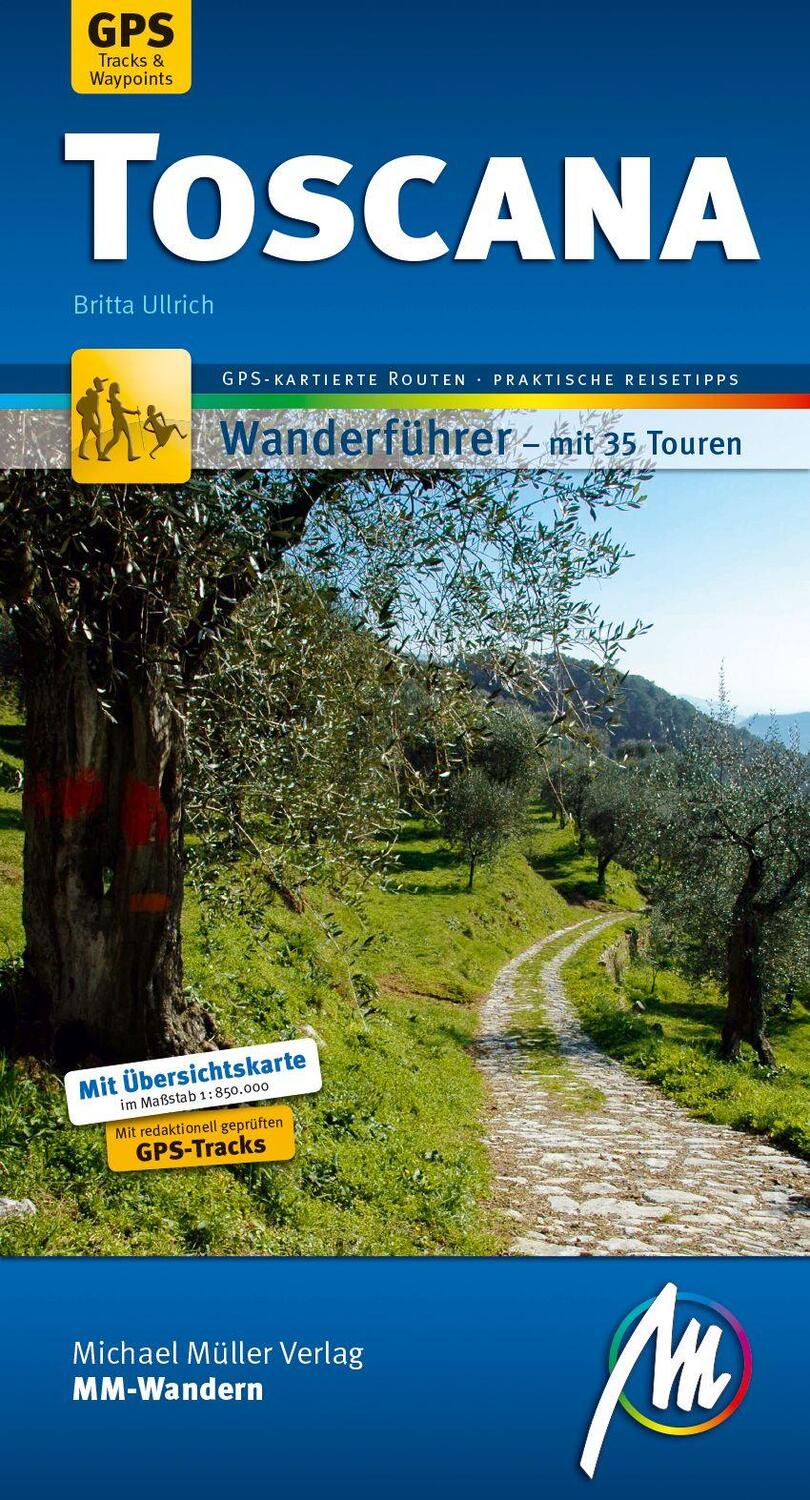 Cover: 9783956543357 | Toscana MM-Wandern | Wanderführer mit GPS-kartierten Routen. | Ulrich