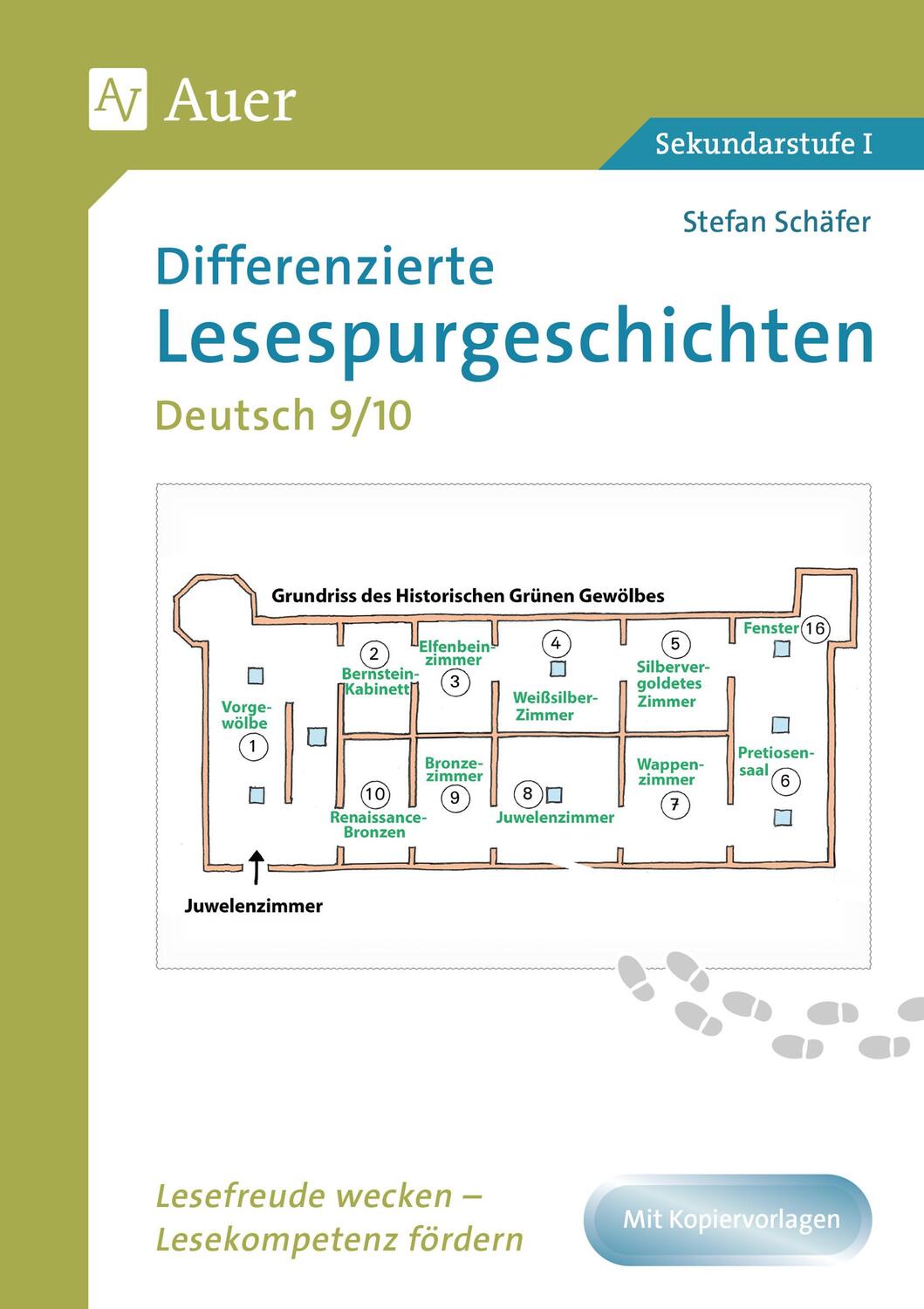 Cover: 9783403087021 | Differenzierte Lesespurgeschichten Deutsch 9-10 | Stefan Schäfer