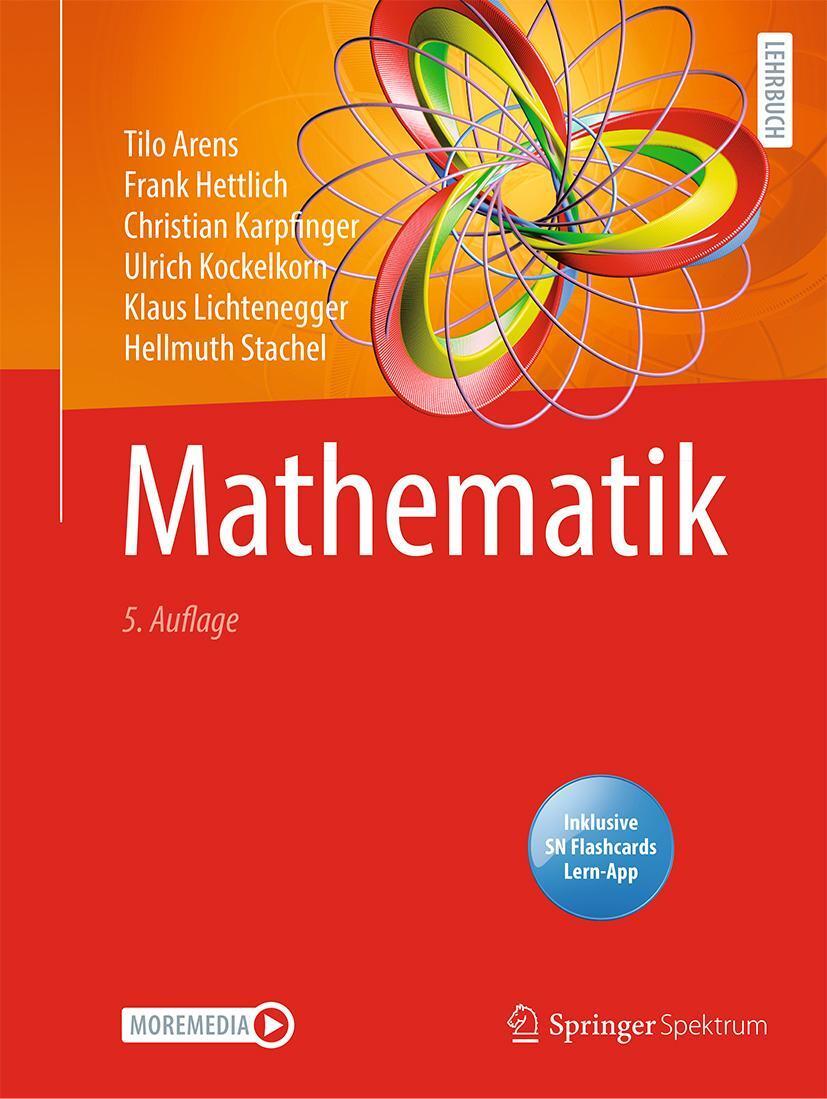Cover: 9783662643884 | Mathematik | Tilo Arens (u. a.) | Bundle | Book + Digital Flashcards