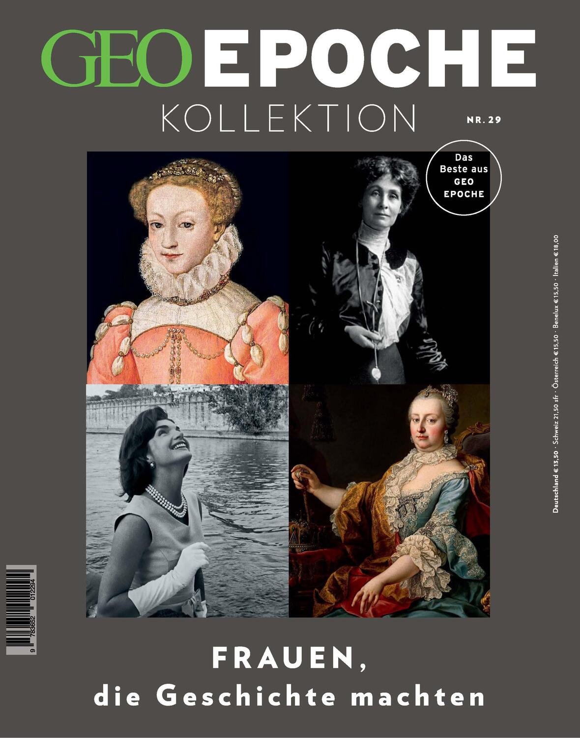 Cover: 9783652012294 | GEO Epoche KOLLEKTION 29/2022 - Frauen, die Geschichte machten | Buch