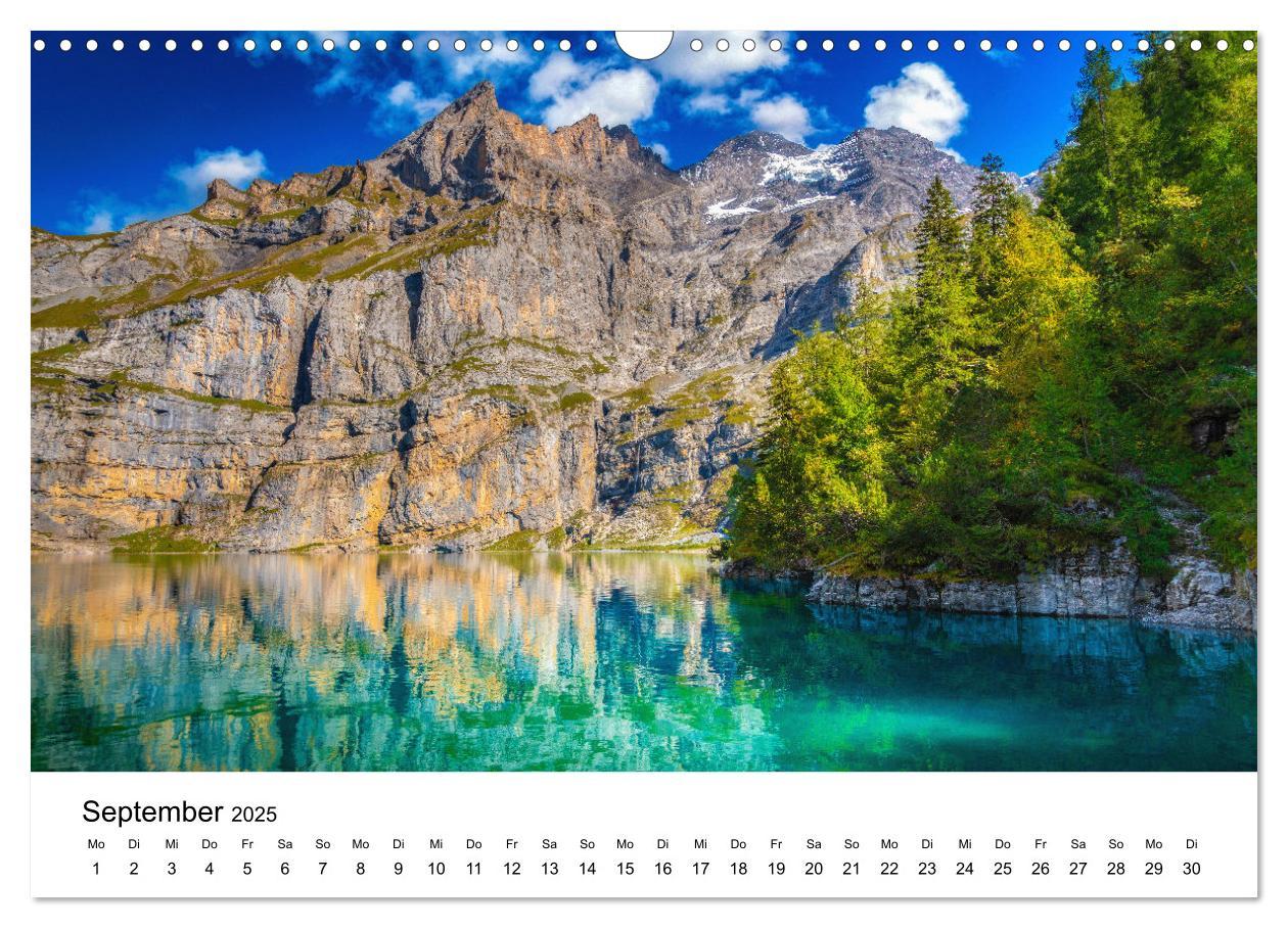 Bild: 9783383833762 | Wasserwelt Schweiz (Wandkalender 2025 DIN A3 quer), CALVENDO...