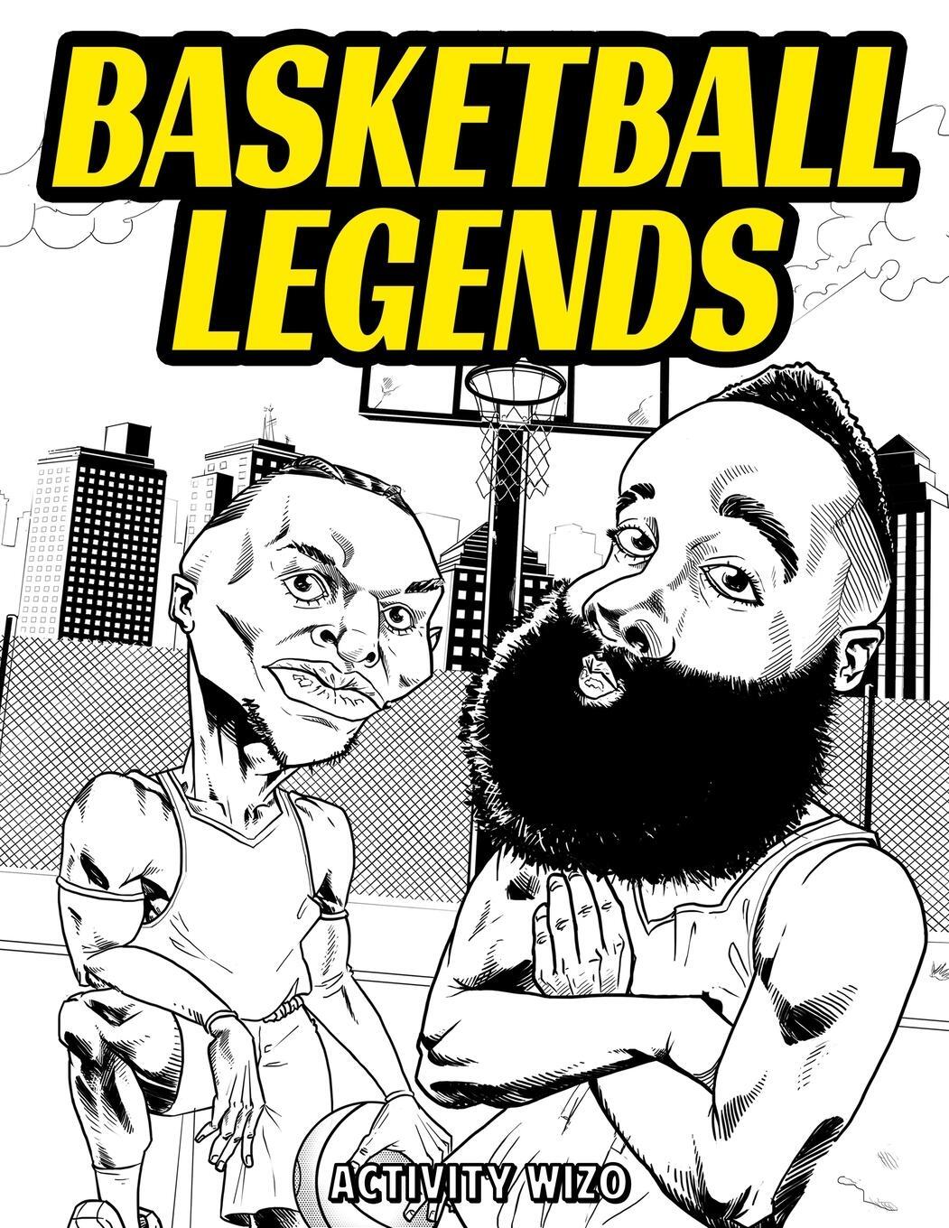 Cover: 9781951806248 | Basketball Legends | Activity Wizo | Taschenbuch | Paperback | 2020