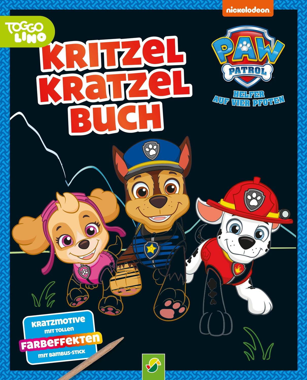 Cover: 9783849921996 | PAW Patrol Kritzel-Kratzel-Buch für Kinder ab 5 Jahren | Taschenbuch