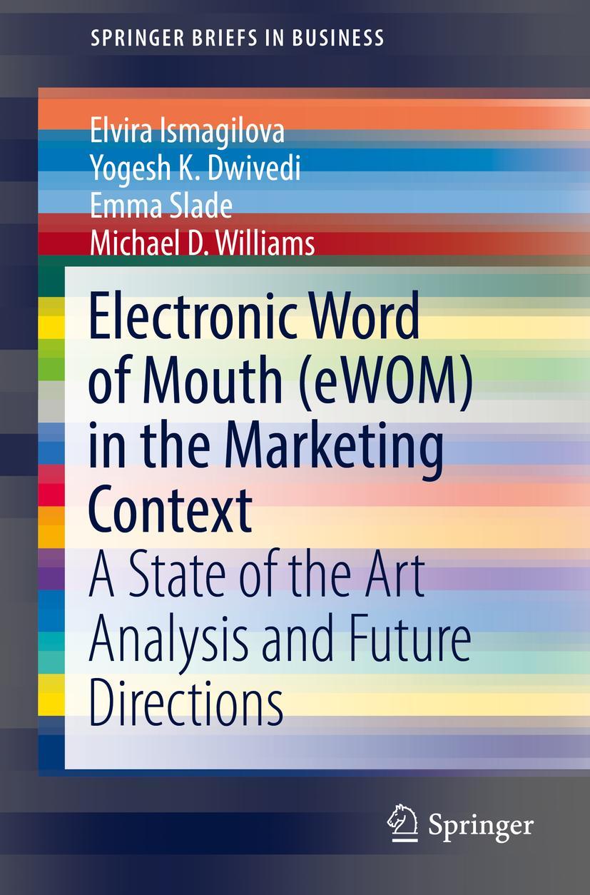 Cover: 9783319524580 | Electronic Word of Mouth (eWOM) in the Marketing Context | Taschenbuch