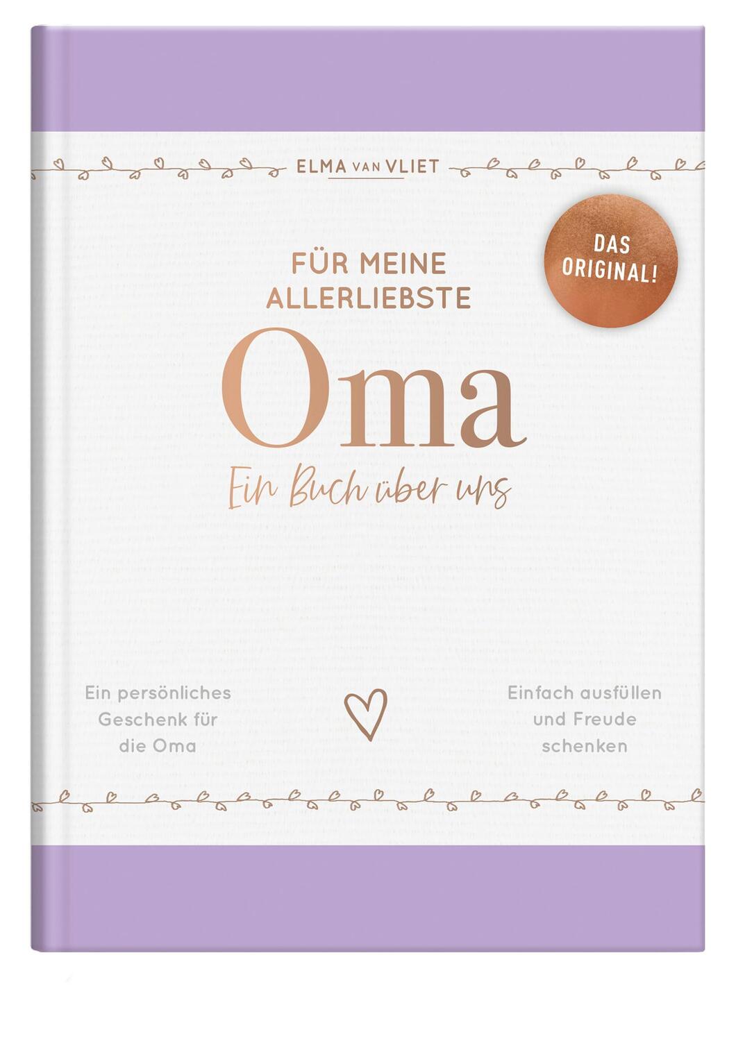 Cover: 4251693902621 | Für meine allerliebste Oma | Elma Van Vliet | Notizbuch | 80 S. | 2023