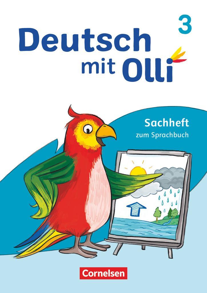Cover: 9783464807828 | Deutsch mit Olli 3. Schuljahr. Sachhefte 1-4 - Sachheft zum Sprachbuch