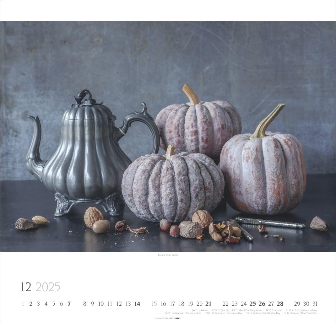 Bild: 9783839901250 | Food Stills - Lynn Karlin Kalender 2025 | Lynn Karlin | Kalender