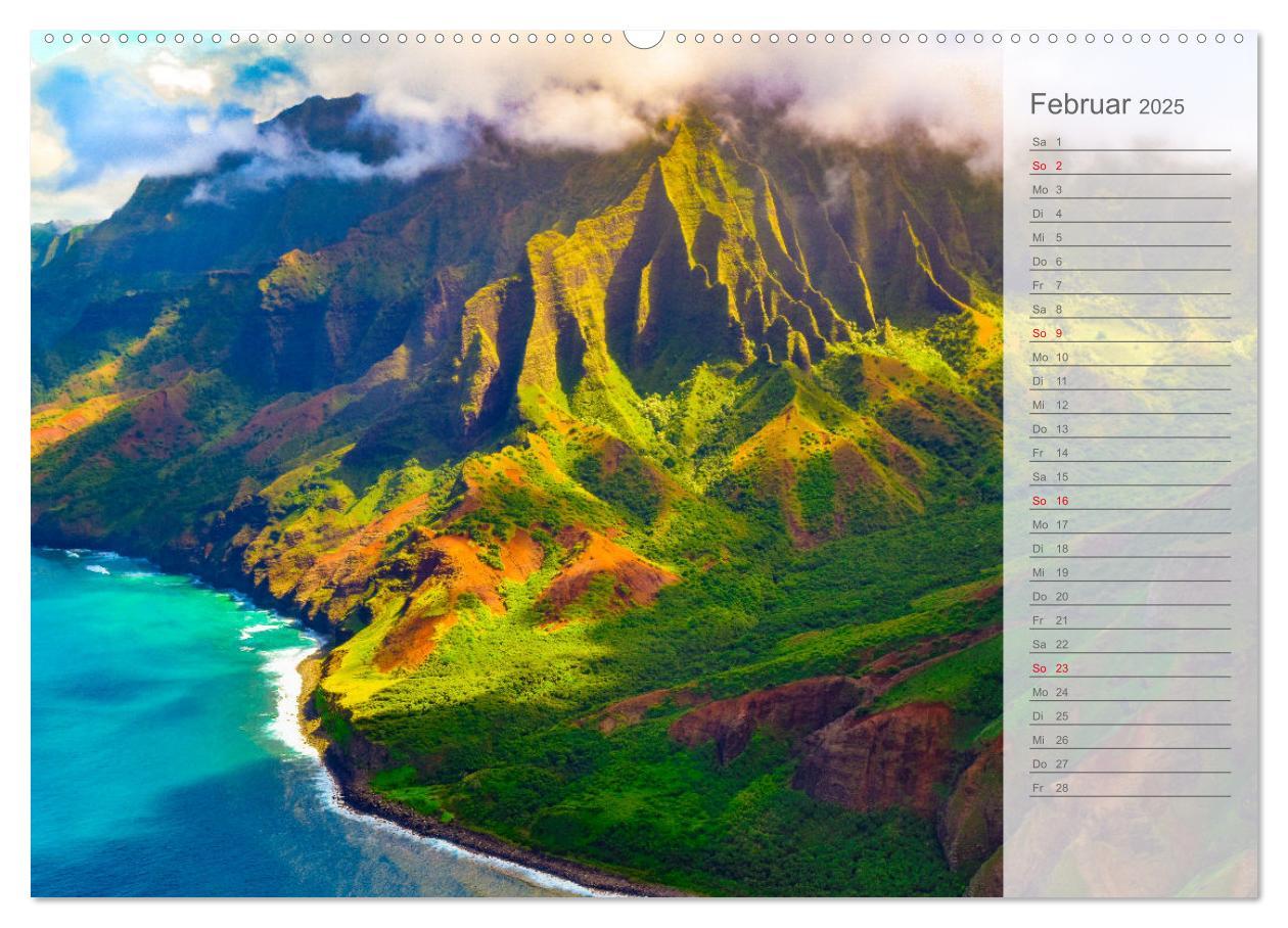 Bild: 9783435047918 | Malerisches Hawaii (Wandkalender 2025 DIN A2 quer), CALVENDO...