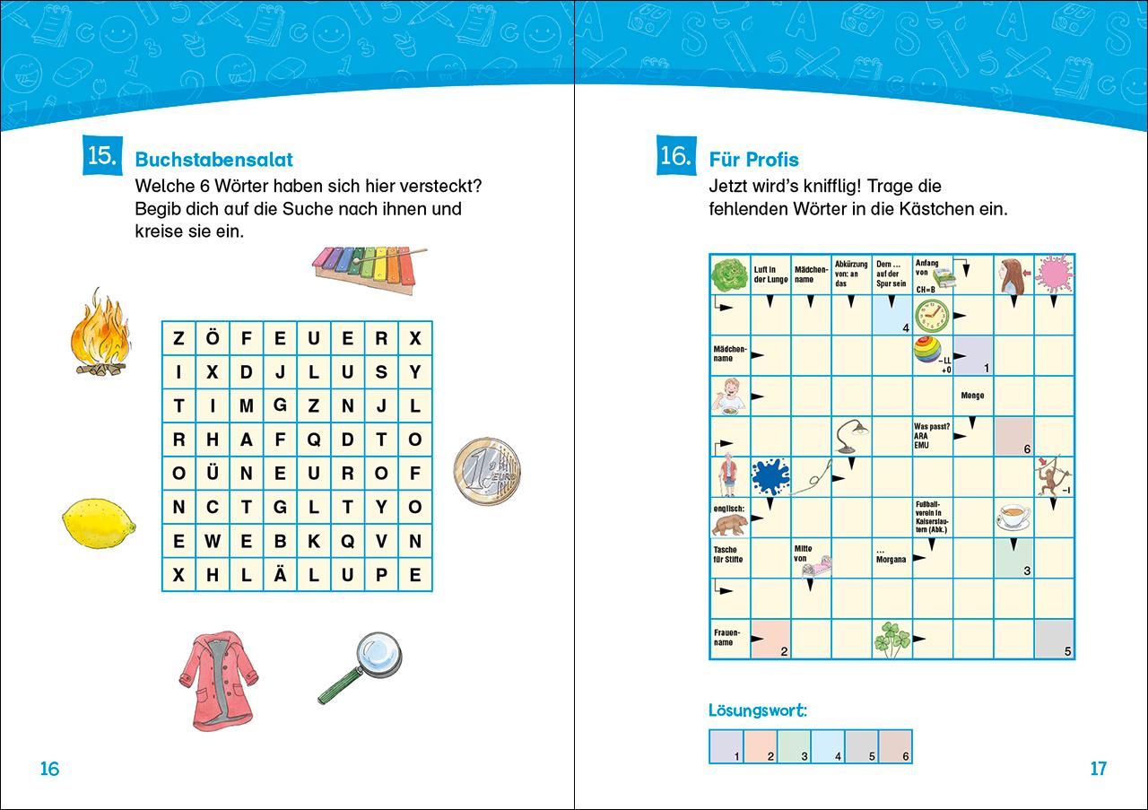 Bild: 9783743213951 | Leselöwen Kreuzworträtsel für Leseprofis - 2. Klasse (Sonnengelb)