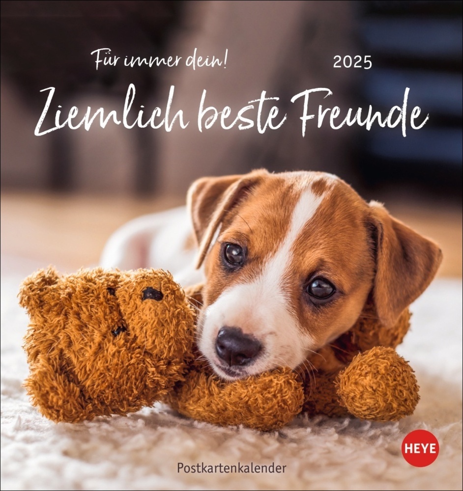 Cover: 9783756407064 | Ziemlich beste Freunde Postkartenkalender 2025 - Für immer dein | 2025