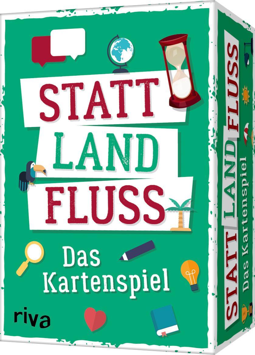 Cover: 9783742318381 | Statt Land Fluss - Das Kartenspiel | Box | Schachtel | Deutsch | 2021