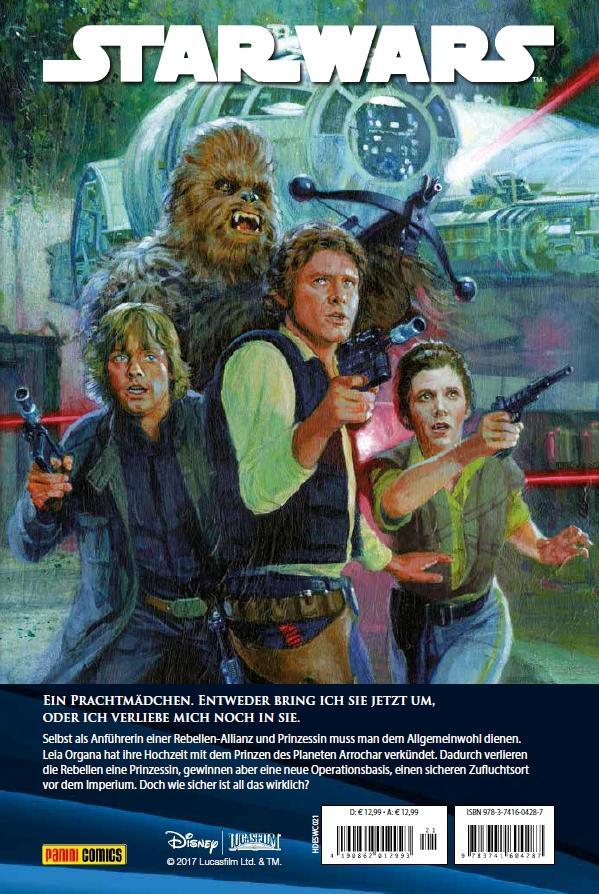 Rückseite: 9783741604287 | Star Wars Comic-Kollektion | Bd. 21: Die Rebellenbraut | Brian Wood