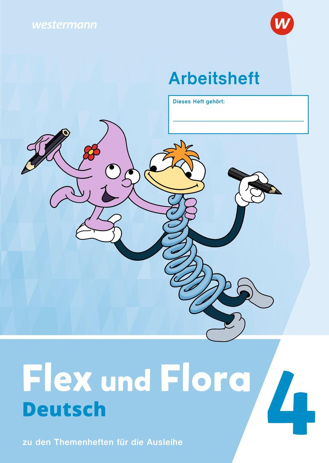 Cover: 9783141042191 | Flex und Flora 4. Arbeitsheft (VL): Für die Ausleihe | Ausgabe 2021