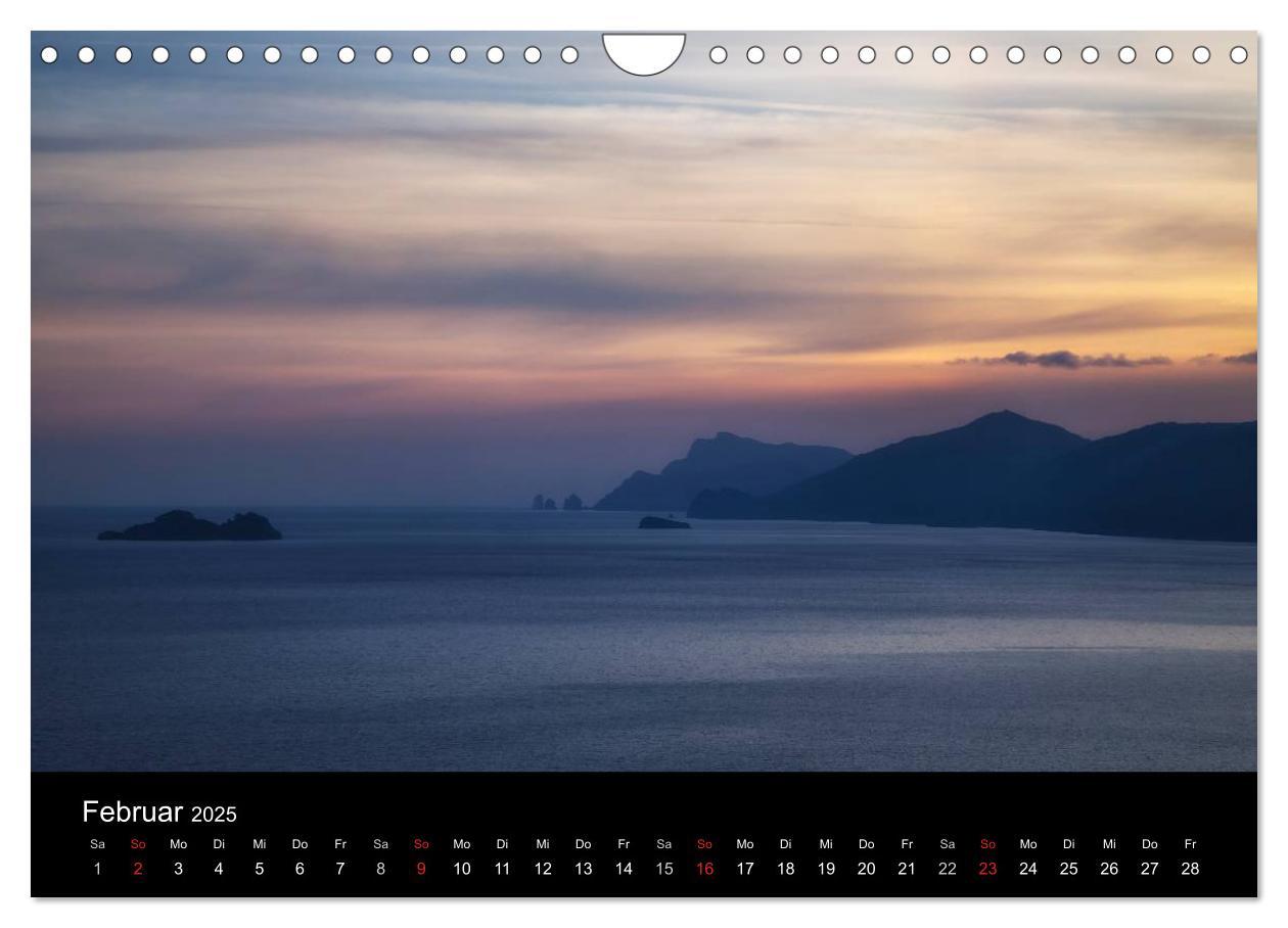 Bild: 9783435596430 | Amalfiküste und Capri (Wandkalender 2025 DIN A4 quer), CALVENDO...