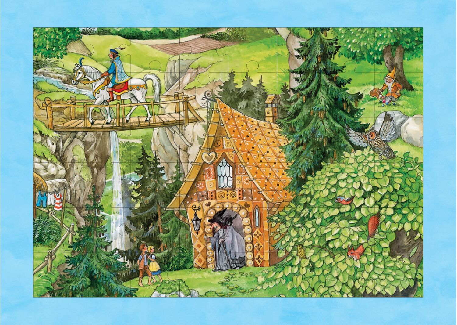 Bild: 9783849942434 | Mein Märchen-Puzzlebuch mit 3 Puzzles mit je 48 Teilen | Anne Suess