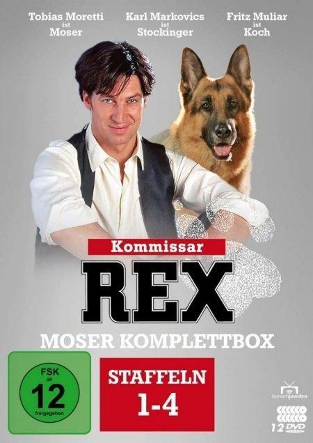 Cover: 4042564192698 | Kommissar Rex - Moser Komplettbox (Alle 4 Staffeln mit Tobias...