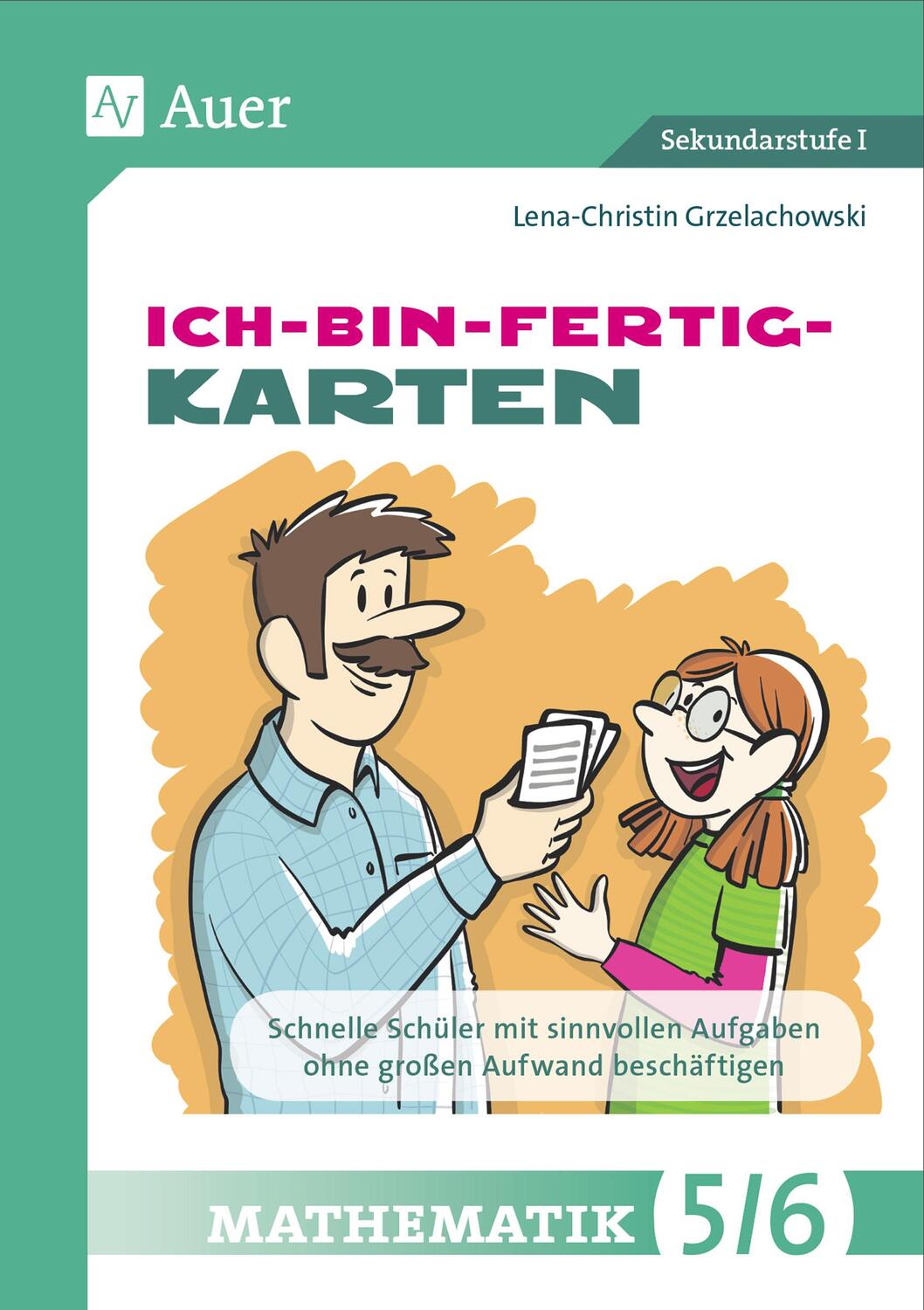 Cover: 9783403084624 | Ich-bin-fertig-Karten Mathematik Klassen 5-6 | Grzelachowski | Box