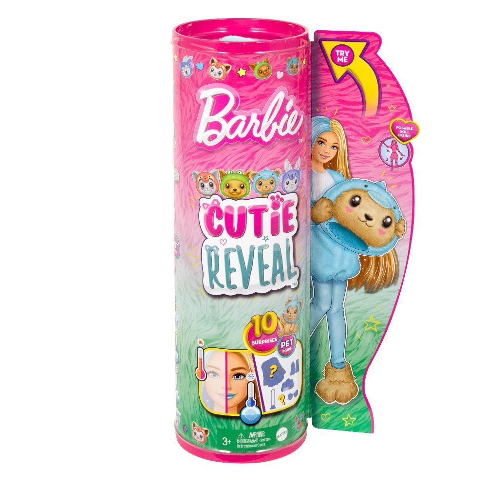 Cover: 194735178582 | Barbie Cutie Reveal Barbie Costume Cuties Series - Teddy Dolphin