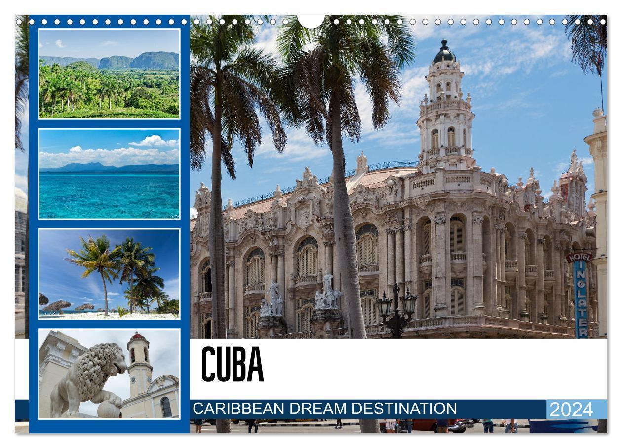 Cover: 9781325862238 | CUBA CARIBBEAN DREAM DESTINATION (Wall Calendar 2024 DIN A3...