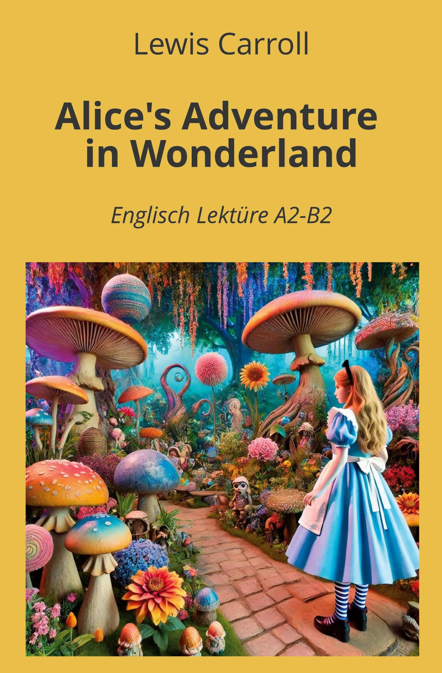 Cover: 9783759263759 | Alice's Adventure in Wonderland: Englisch Lektüre A2 - B2 | Carroll