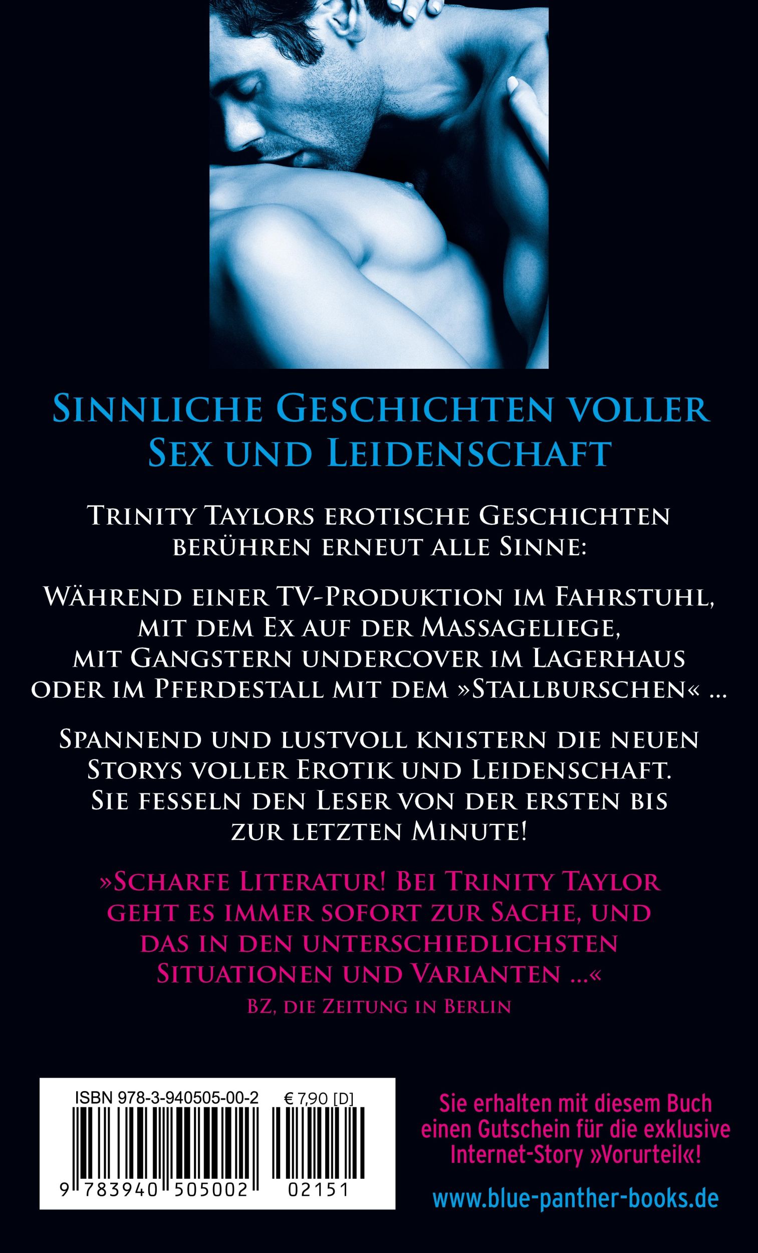 Rückseite: 9783940505002 | Ich will dich noch mehr | Erotische Geschichten | Trinity Taylor