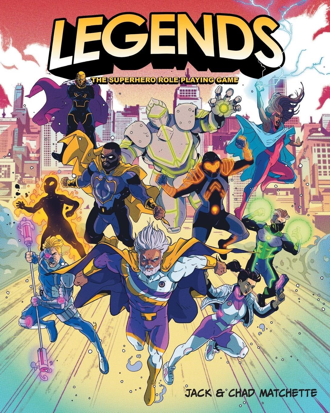 Cover: 9781039130685 | Legends | The Superhero Role Playing Game | Jack Matchette (u. a.)