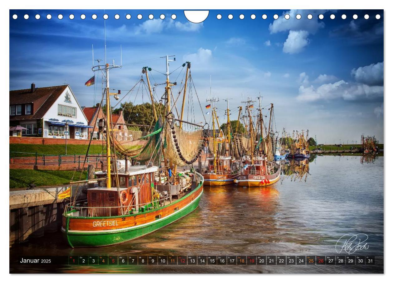 Bild: 9783435795789 | Ostfriesland, die alten Häfen - Greetsiel, Neuharlingersiel,...