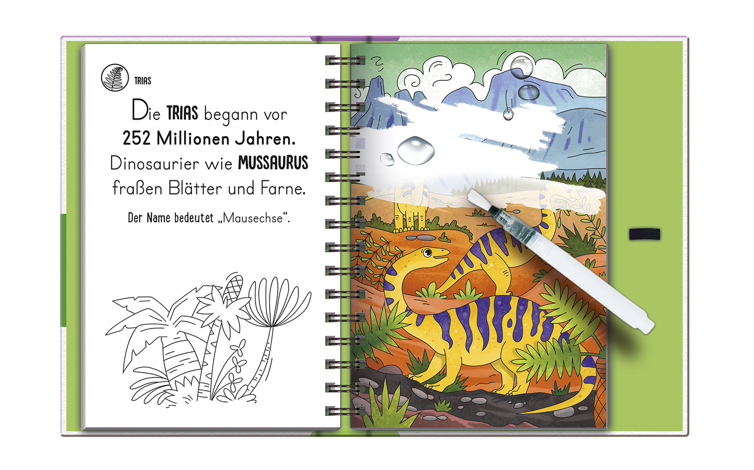 Bild: 9783741524721 | Magic Water Colouring - Dinosaurier | Jenny Copper | Buch | 32 S.