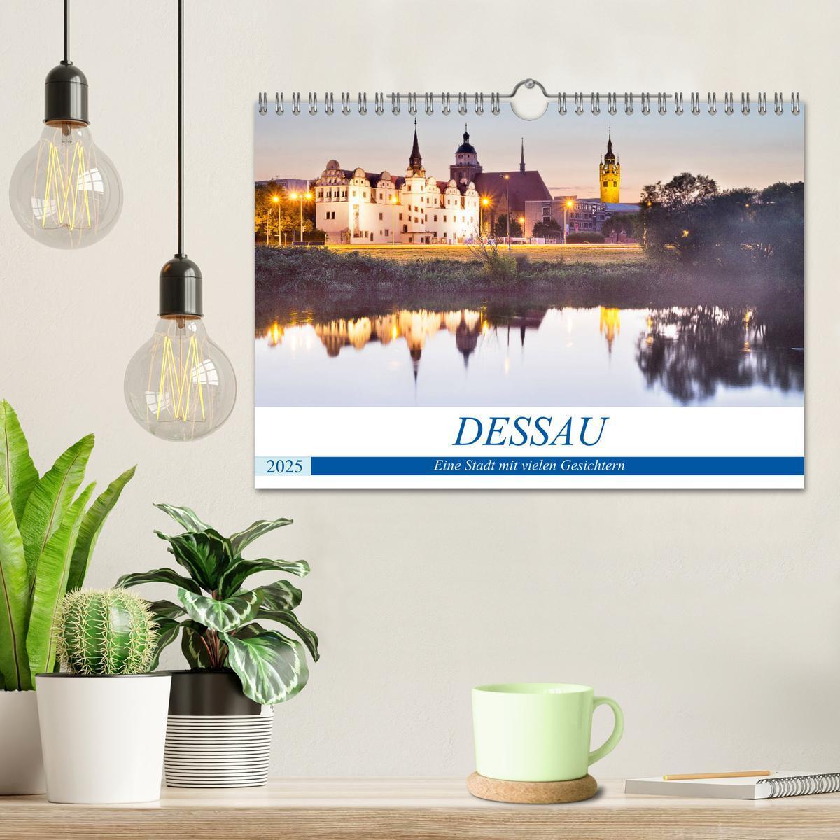 Bild: 9783435217984 | DESSAU - Eine Stadt mit vielen Gesichtern (Wandkalender 2025 DIN A4...