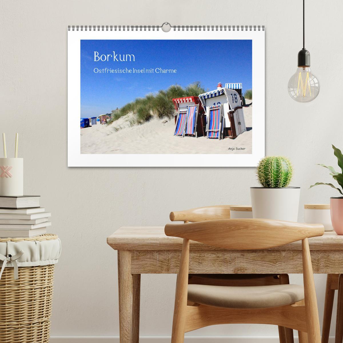 Bild: 9783435560332 | Borkum - Ostfriesische Insel mit Charme (Wandkalender 2025 DIN A3...