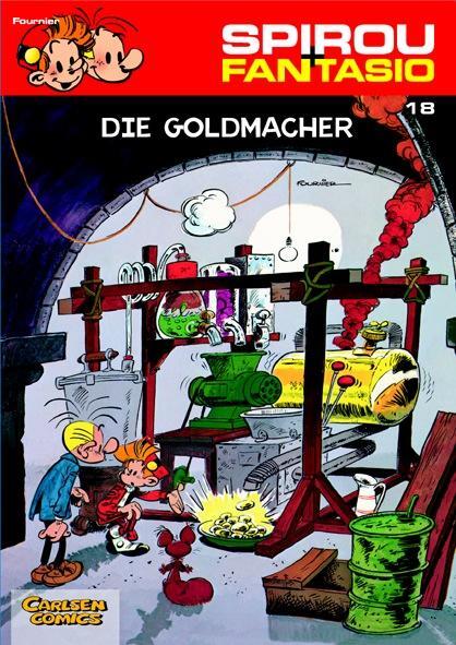 Cover: 9783551772183 | Spirou und Fantasio 18. Die Goldmacher | (Neuedition) | Fournier