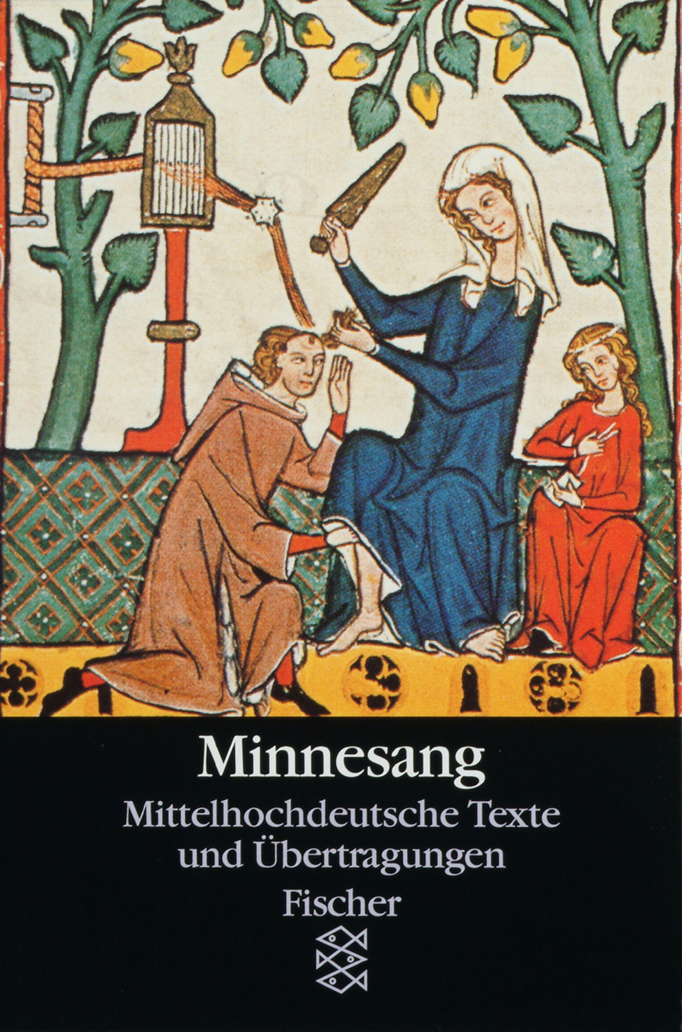 Cover: 9783596264858 | Minnesang, mittelhochdeutsche Texte mit Übertragungen | Brackert