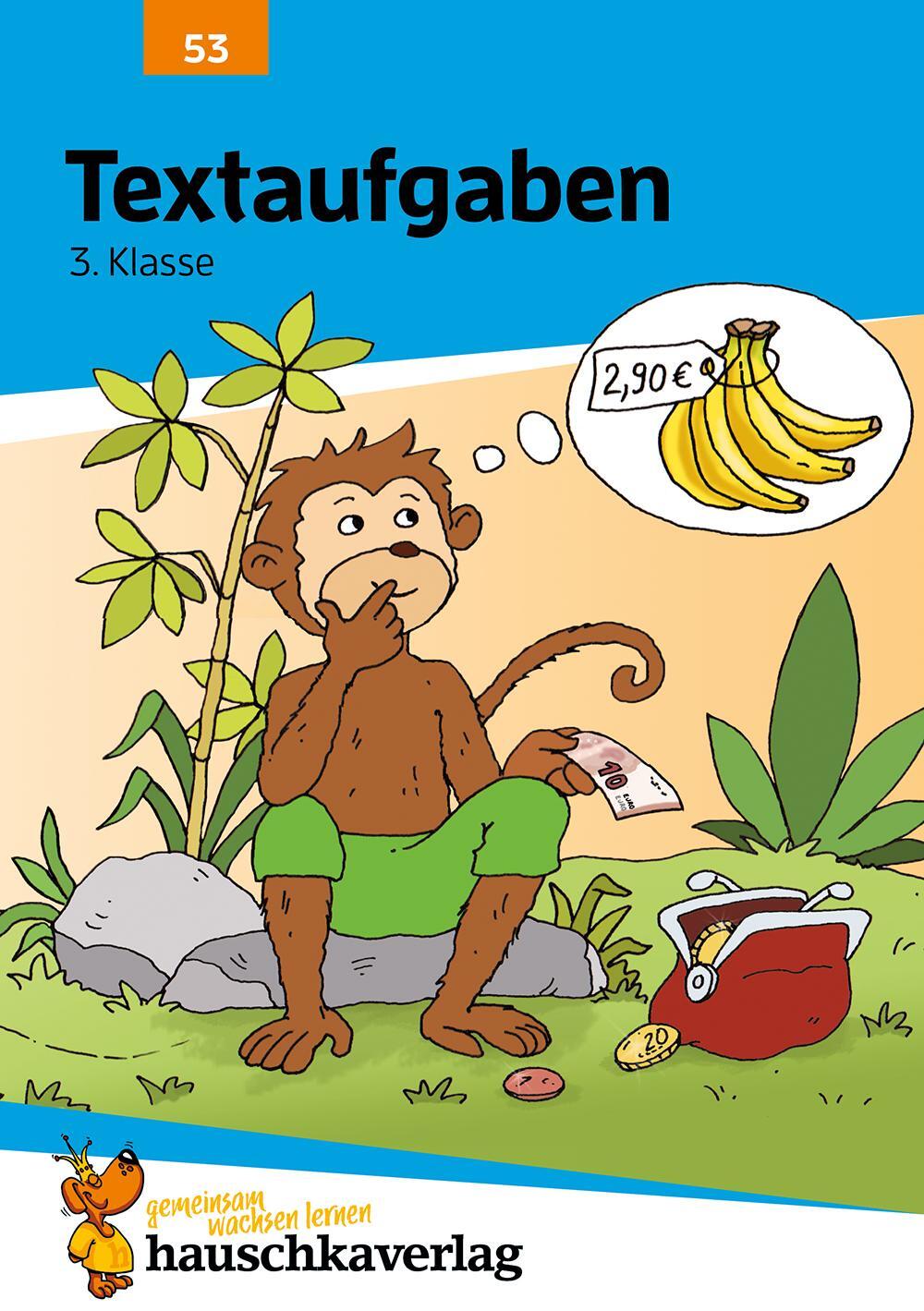 Cover: 9783881000536 | Textaufgaben 3. Klasse | Adolf Hauschka | Taschenbuch | Deutsch | 2015