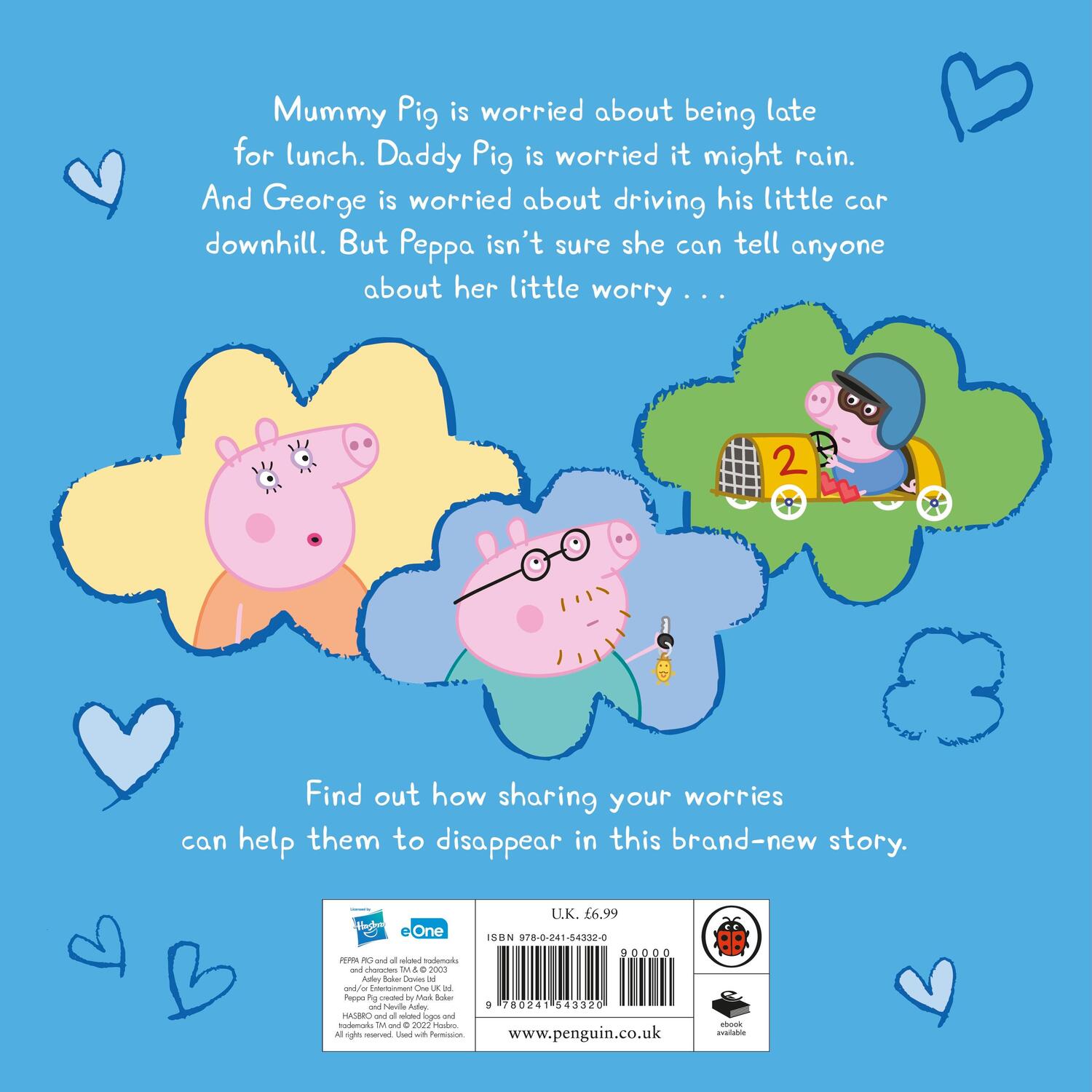 Rückseite: 9780241543320 | Peppa Pig: Don't Worry, Peppa | Taschenbuch | Picture book | Englisch