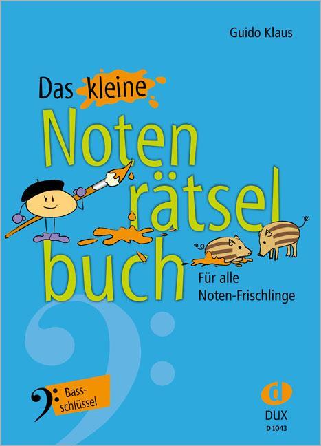 Cover: 9783868492774 | Das kleine Notenrätselbuch | Bassschlüssel | Guido Klaus | Broschüre