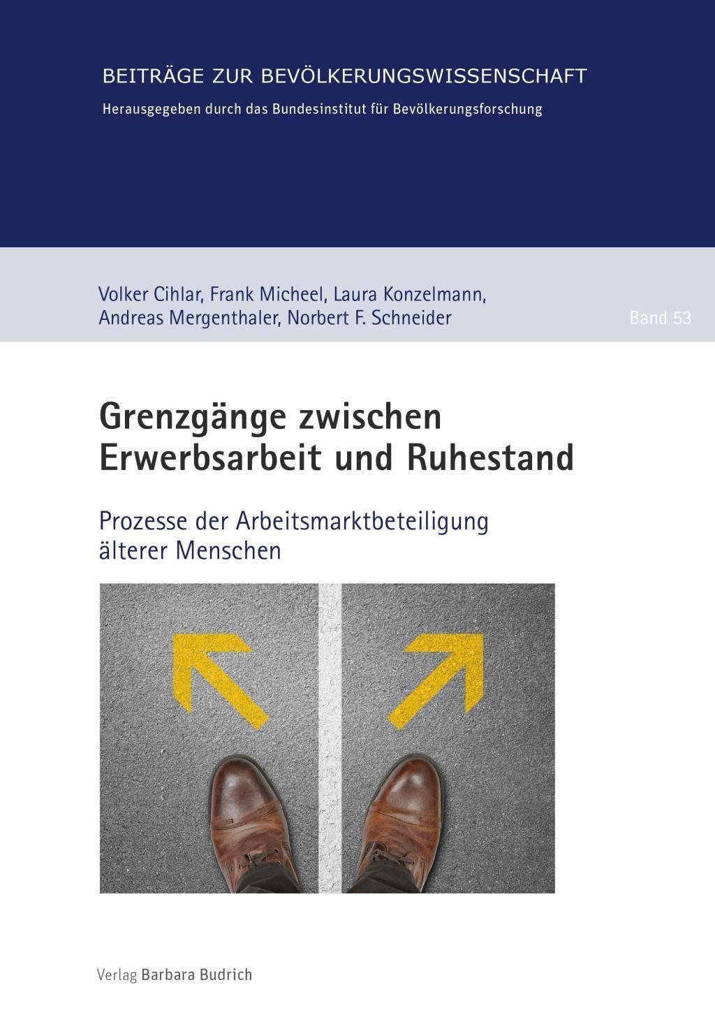 Cover: 9783847422600 | Grenzgänge zwischen Erwerbsarbeit und Ruhestand | Cihlar | Buch | 2019