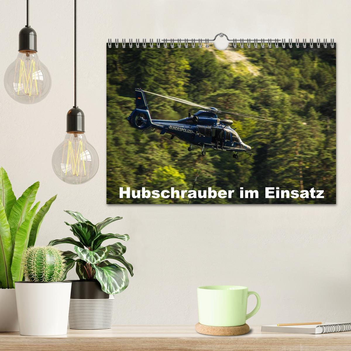 Bild: 9783435786367 | Hubschrauber im Einsatz (Wandkalender 2025 DIN A4 quer), CALVENDO...